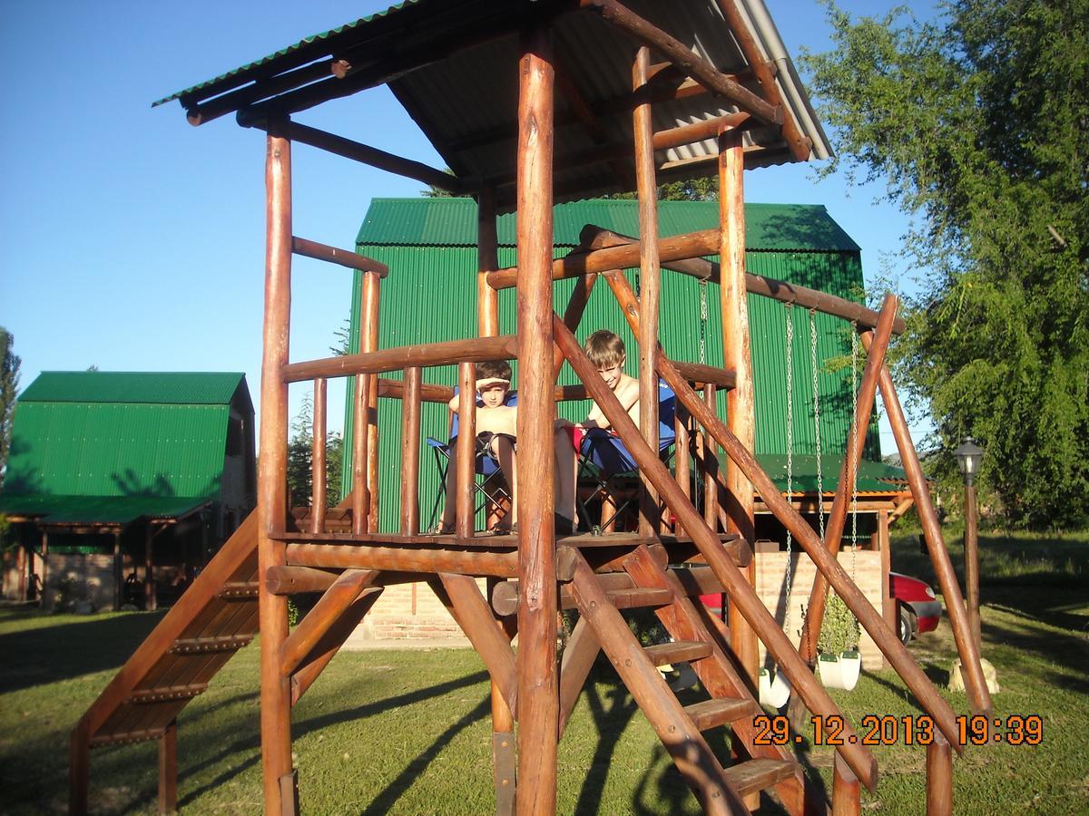 Cabañas Ecos del Rio Los Reartes Exterior foto