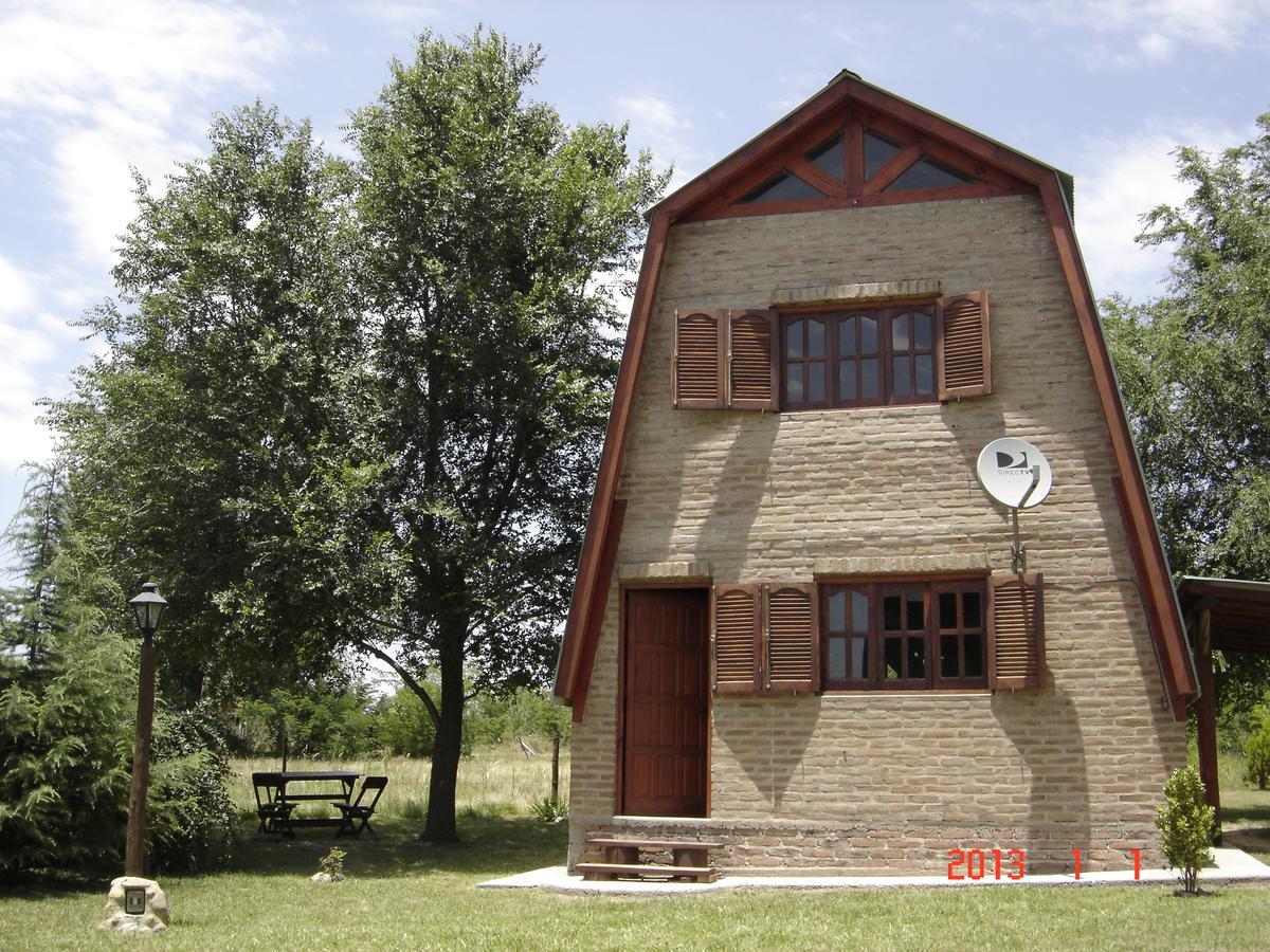 Cabañas Ecos del Rio Los Reartes Exterior foto
